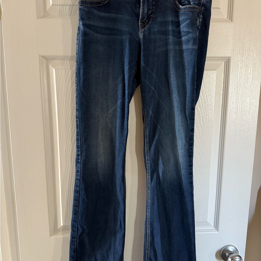 Silver Jeans Women's Dark Blue Boot Cut Jeans